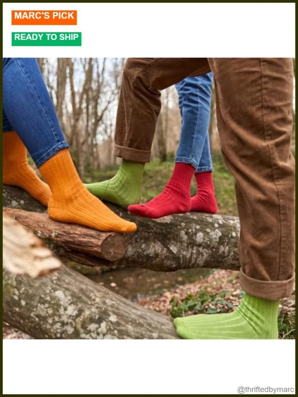 97% Cotton Crew Socks, Breathable Casual Socks for Men Women